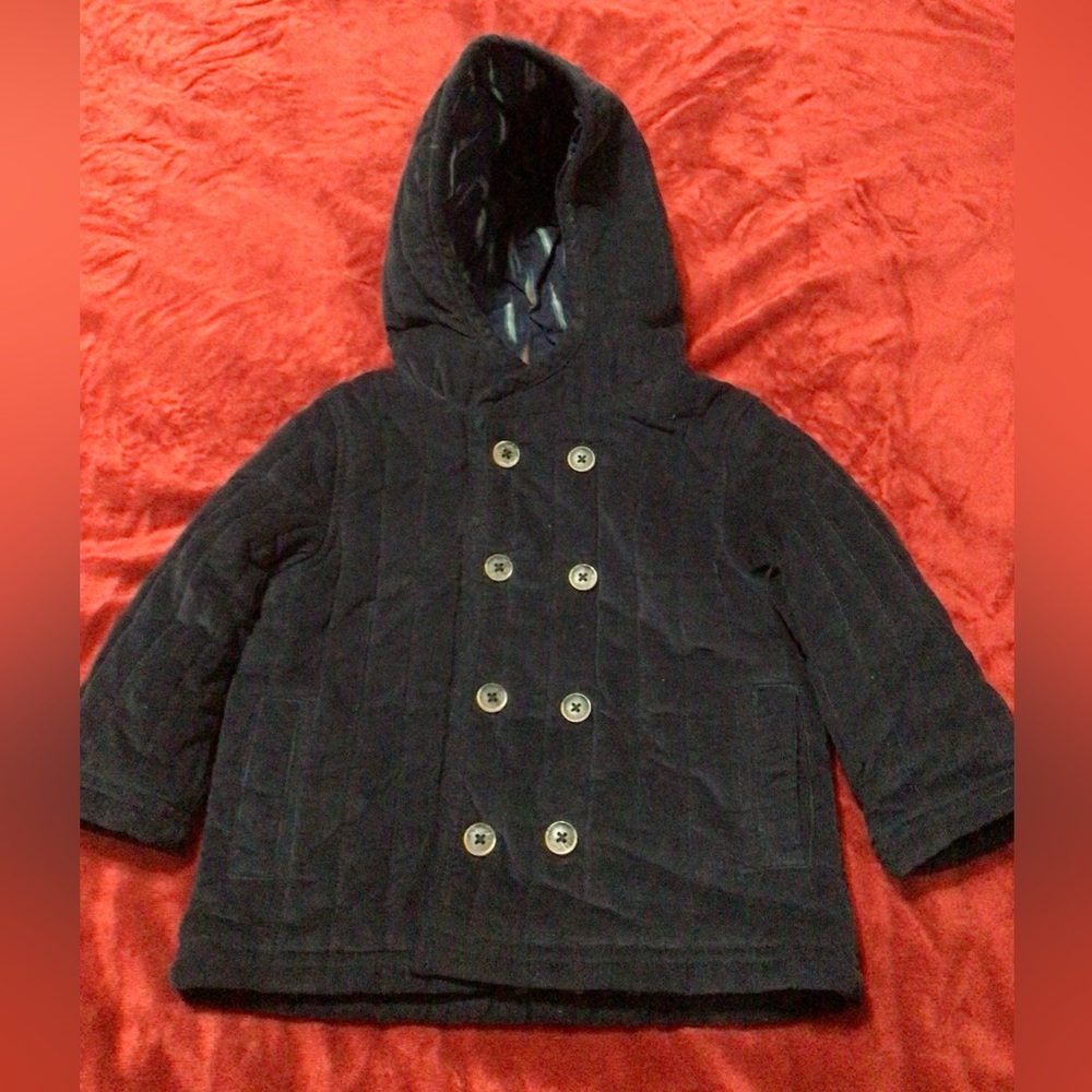 Navy Blue Pea Coat